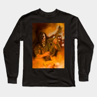Dark Funeral Lord Ahriman Long Sleeve T-Shirt